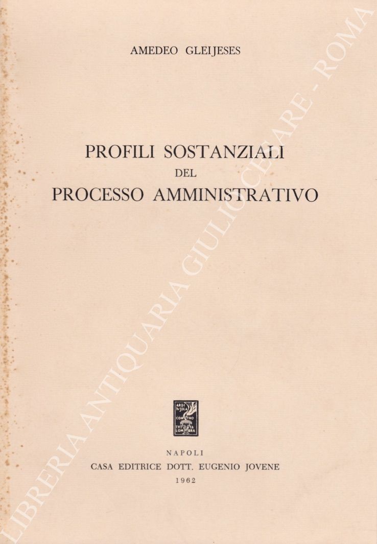 Profili sostanziali del processo amministrativo