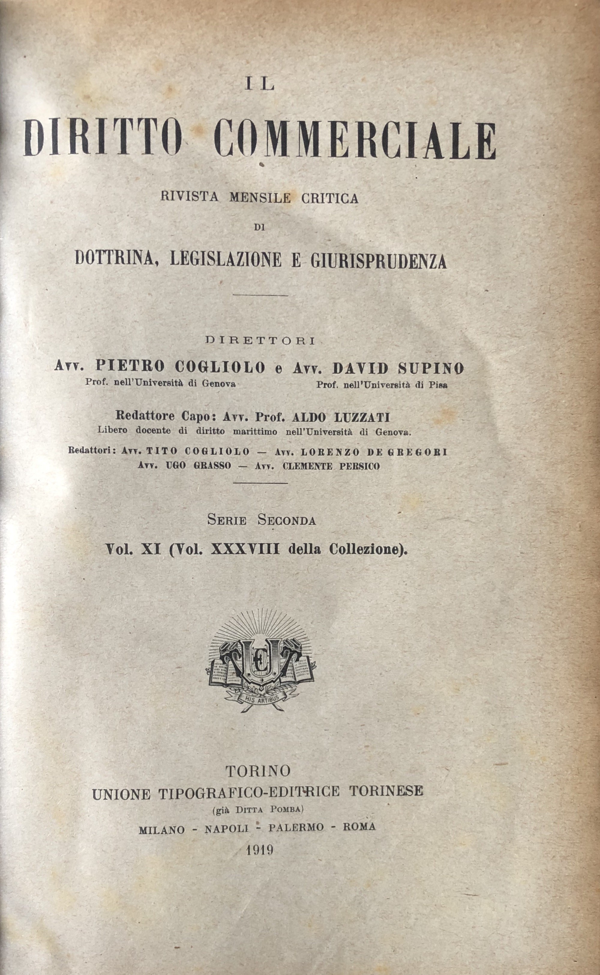 Il Diritto Commerciale