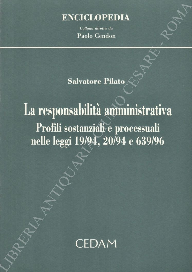 La responsabilità amministrativa