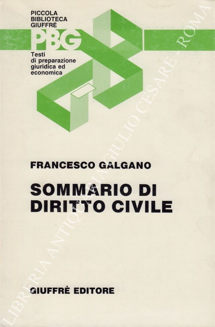 Sommario di diritto civile