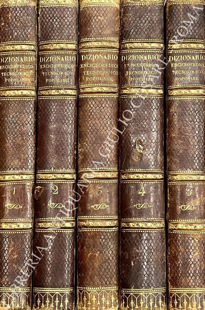 Dizionario enciclopedico tecnologico - popolare