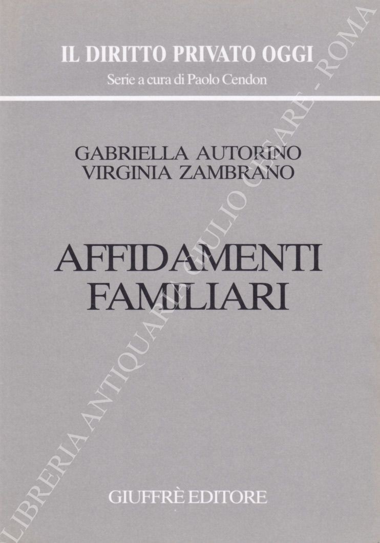Affidamenti familiari