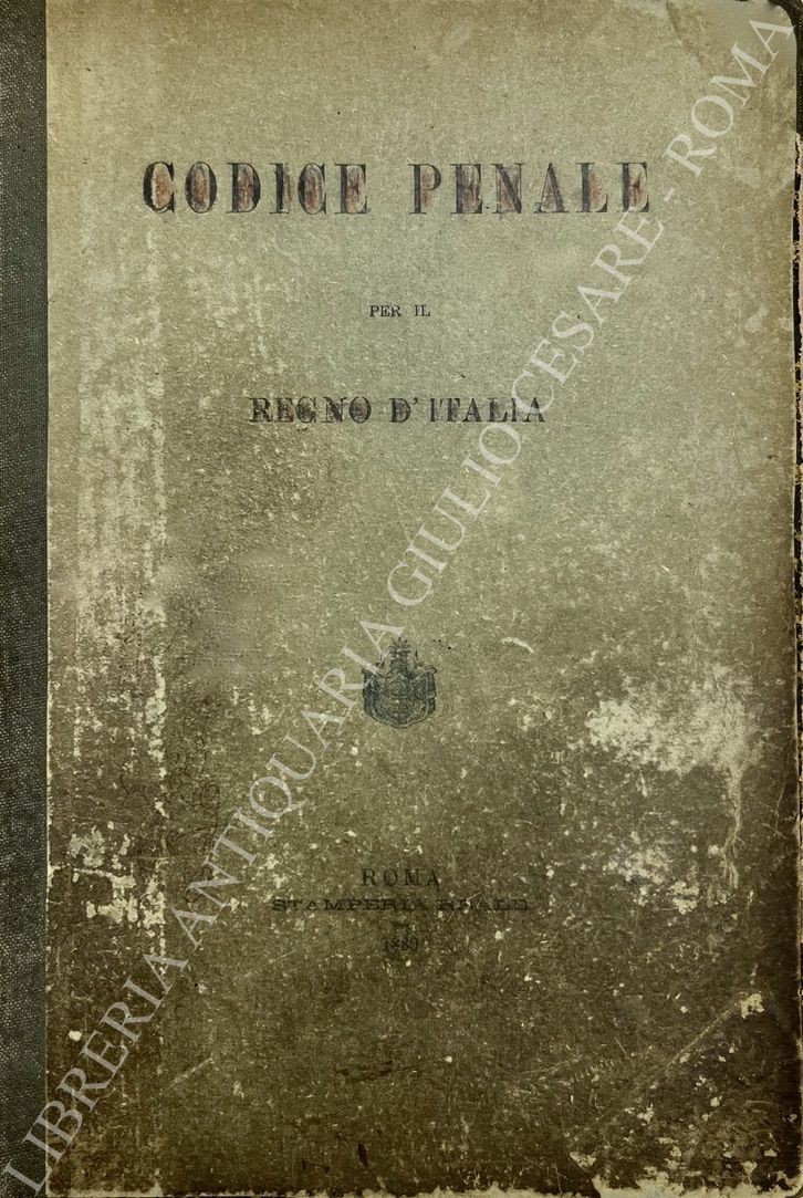 Codice Penale per il Regno d'Italia