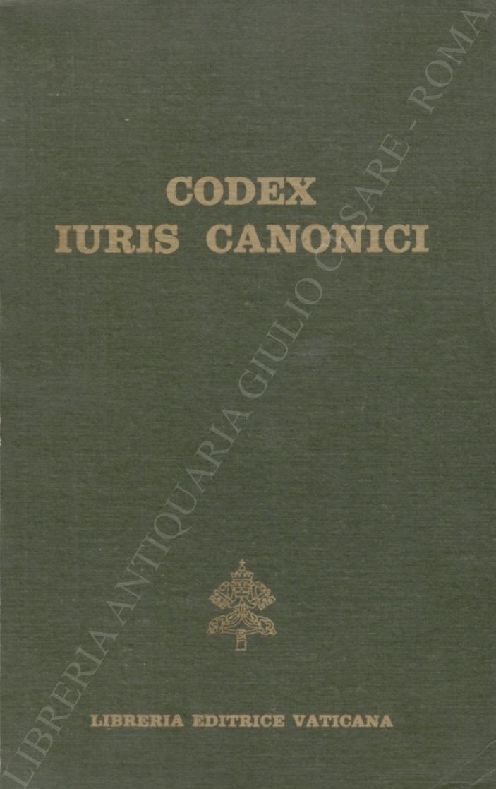 Codex Iuris Canonici auctoritate Ioannis Pauli PP II promulgatus