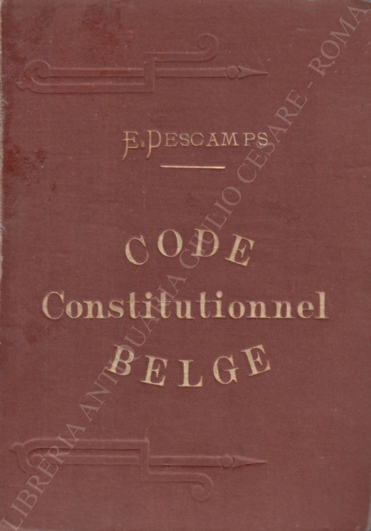 Code Constitutionnel Belge