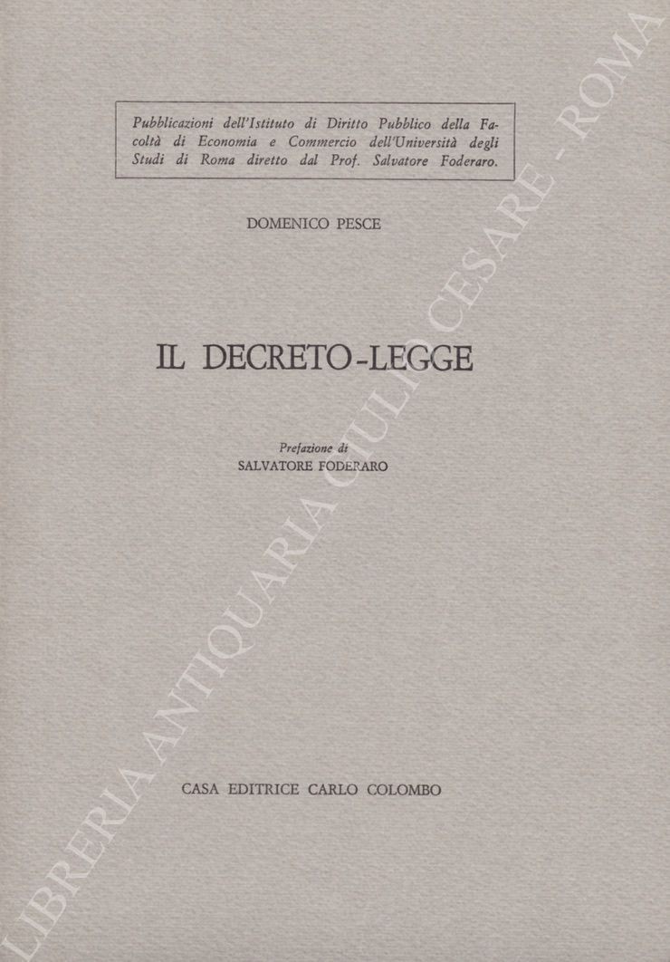 Il decreto-legge