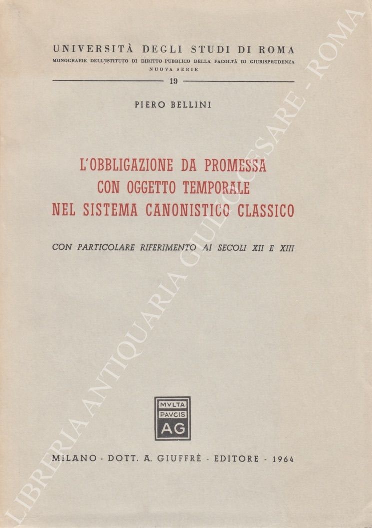 L'obbligazione da promessa con oggetto temporale