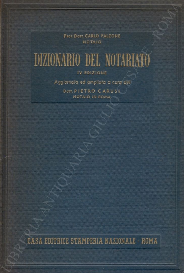 Dizionario del notariato