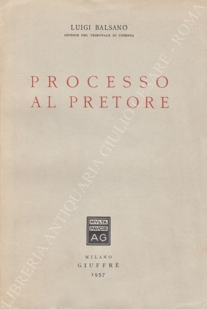 Processo al pretore