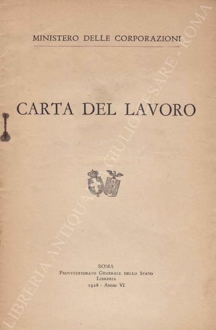 Carta del lavoro