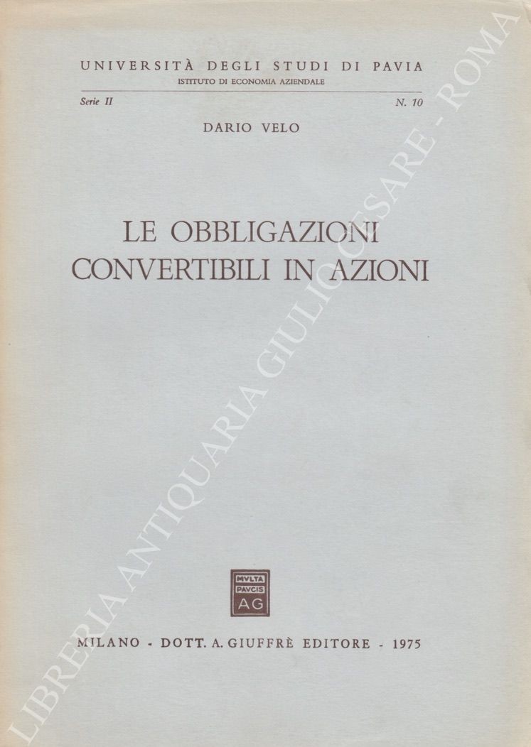 Le obbligazioni convertibili in azioni