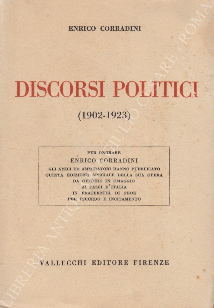Discorsi politici (1902-1923)