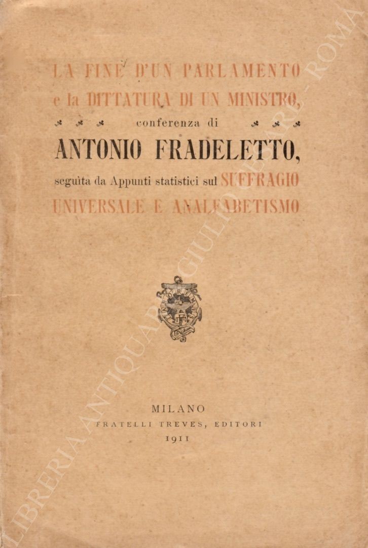 La fine d'un Parlamento e la dittatura di un ministro 