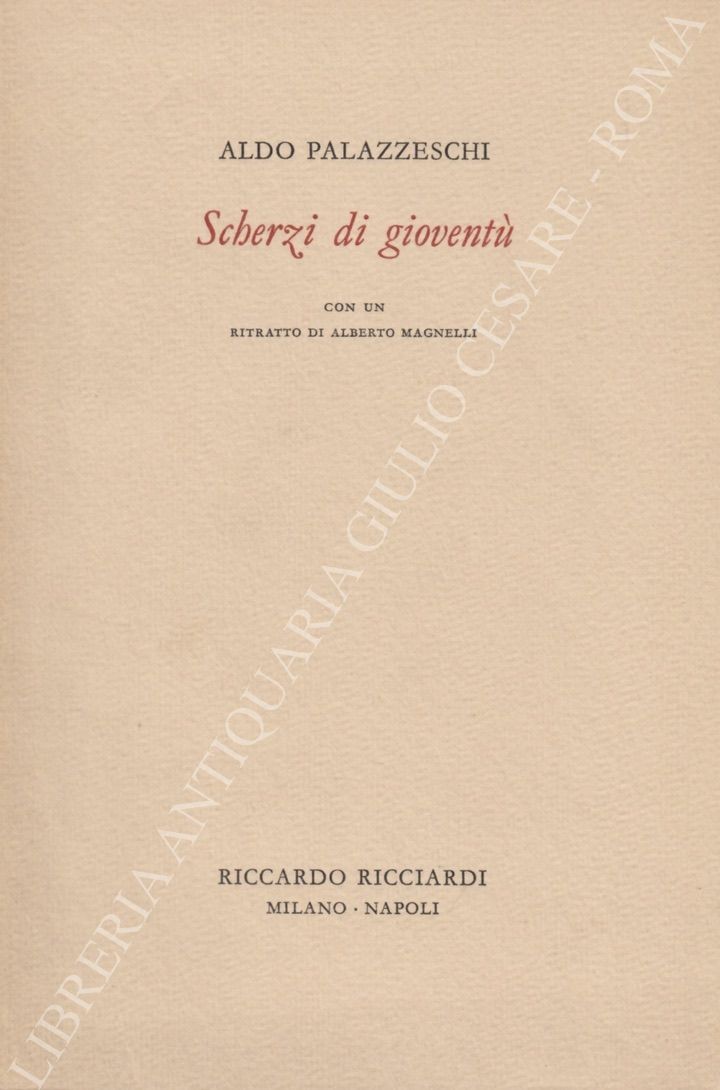 Scherzi di gioventù