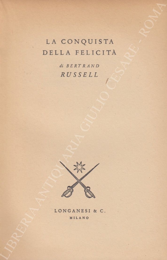 La conquista della felicità