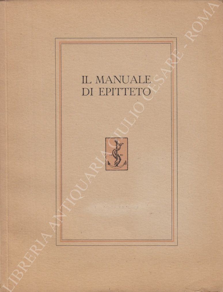 Il manuale di Epitteto