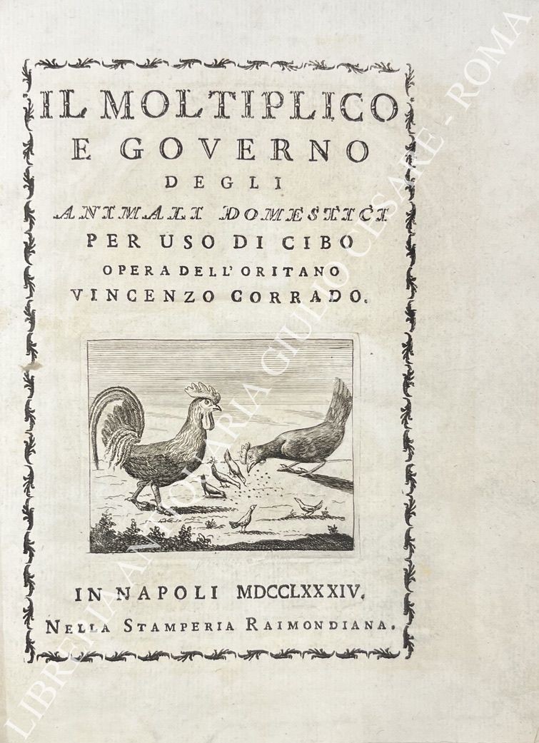 Il moltiplico e governo degli animali domestici per uso di cibo