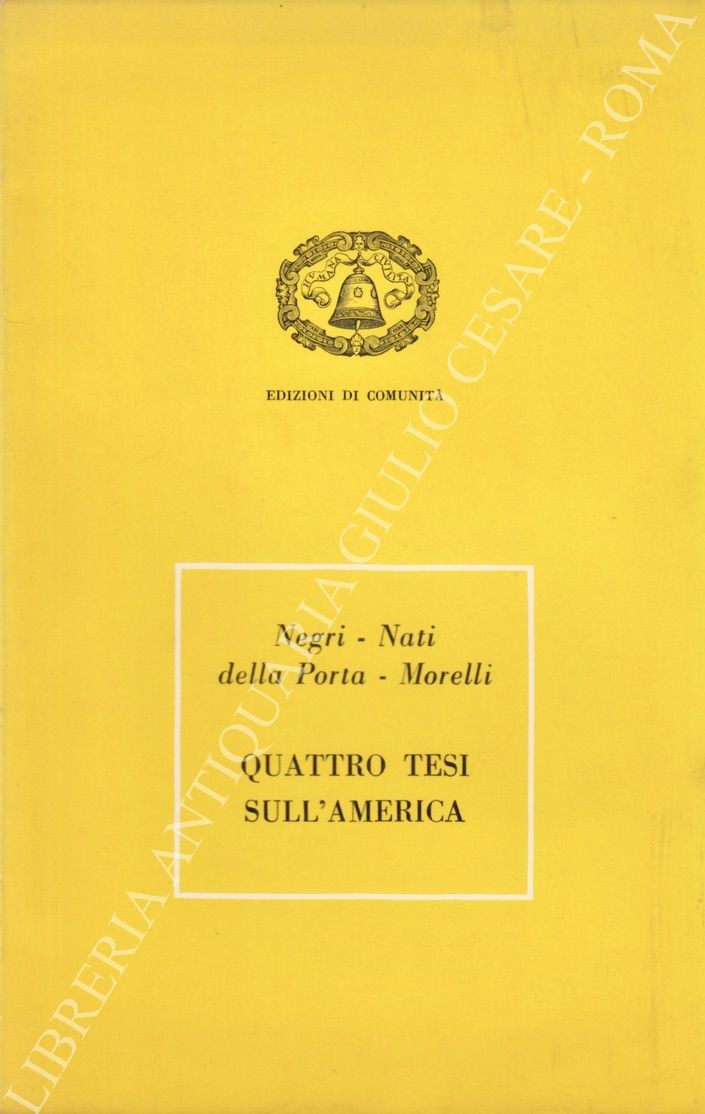 Quattro tesi sull'America