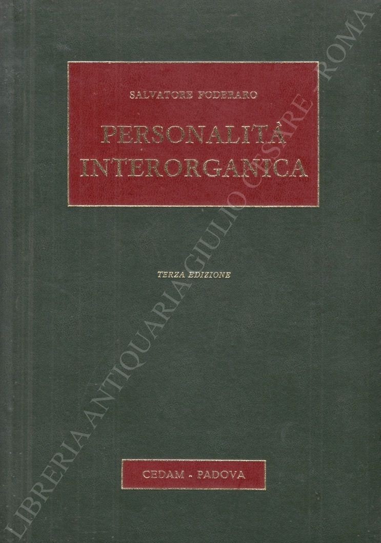 Personalità interorganica