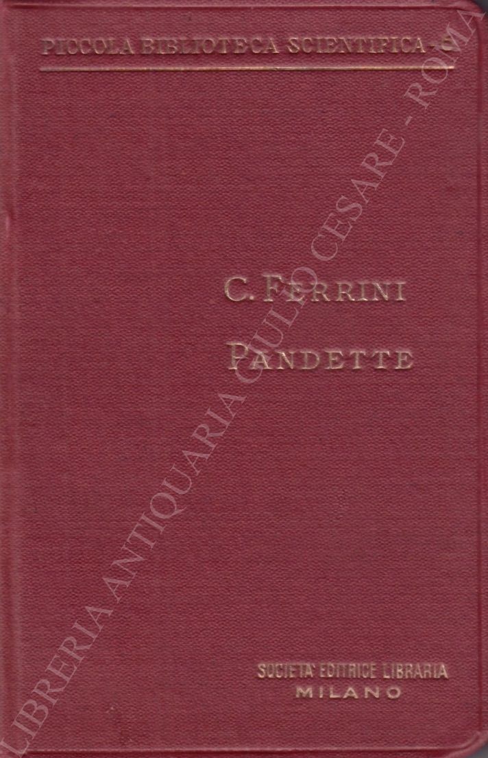 Manuale di pandette