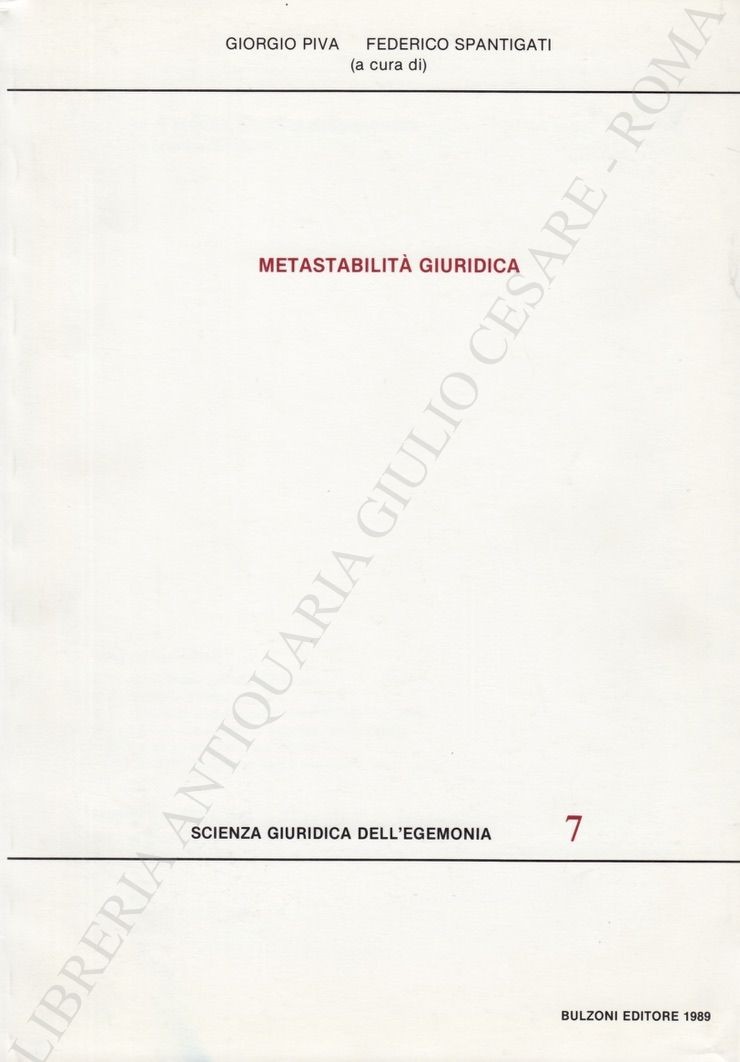 Metastabilità giuridica