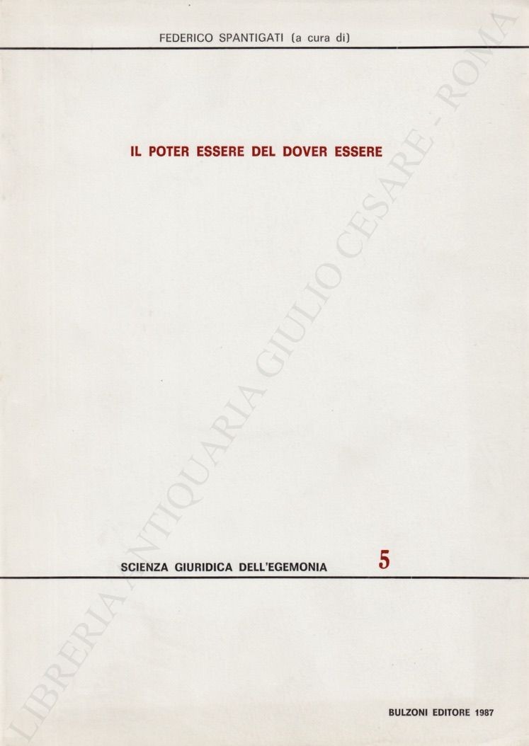 Il poter essere del dover essere
