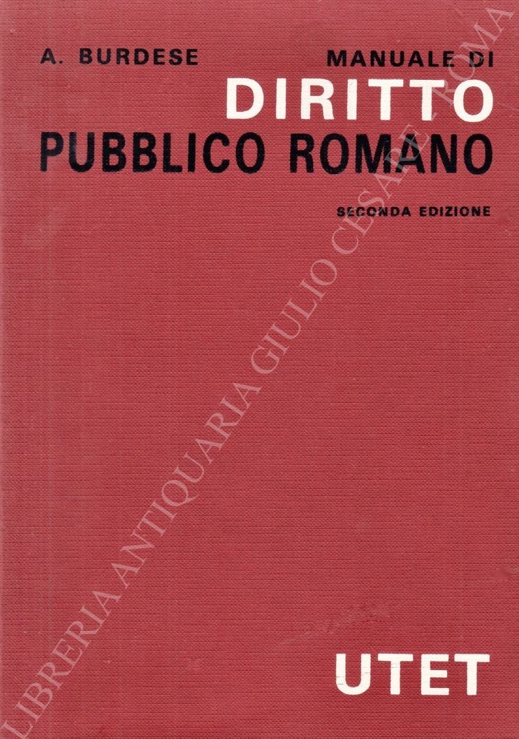 Manuale di diritto pubblico romano