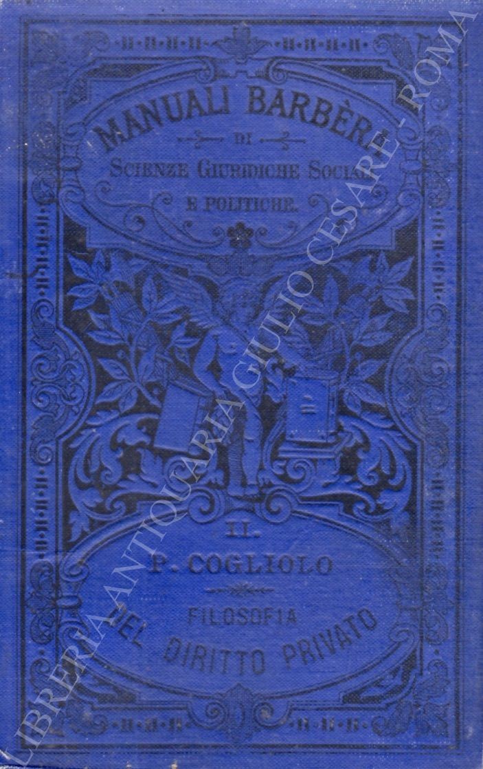 Filosofia del diritto privato