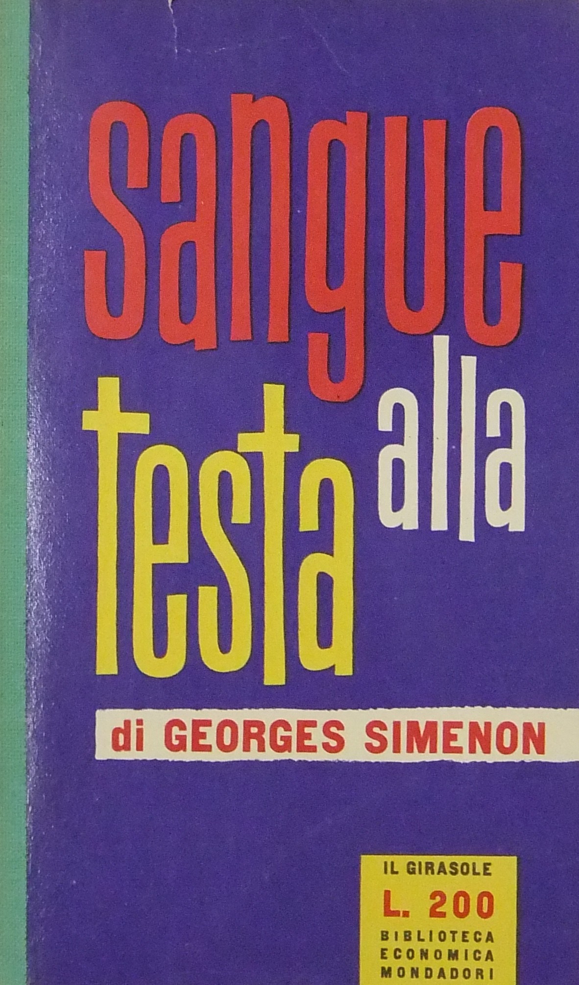 Sangue alla testa