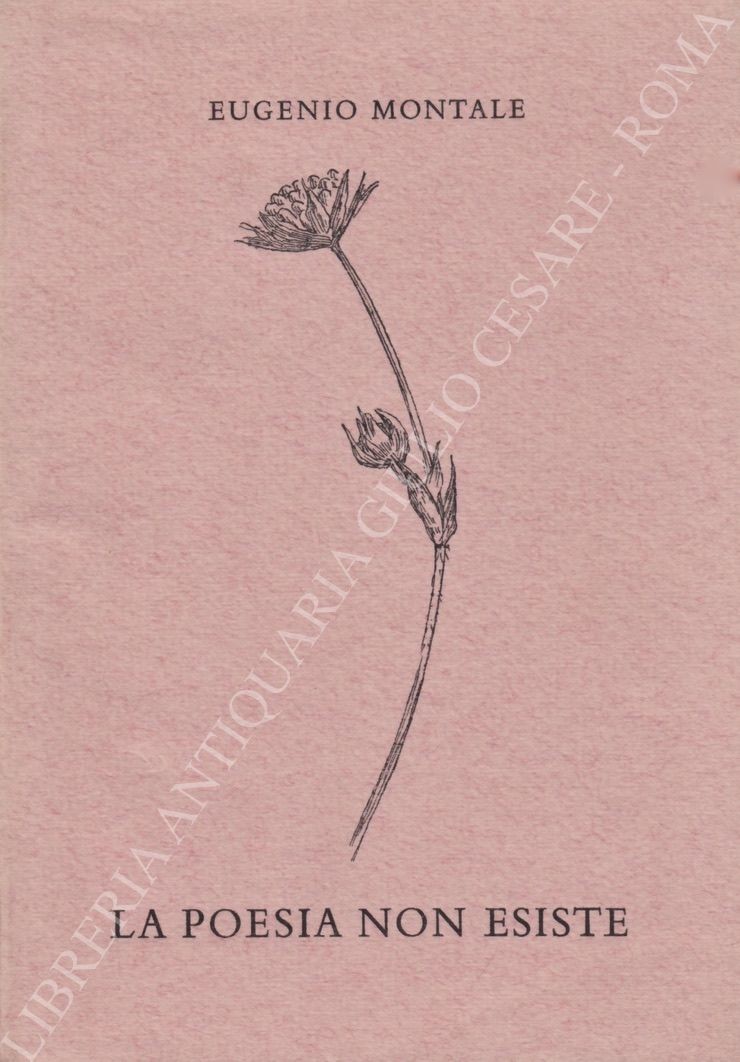 La poesia non esiste