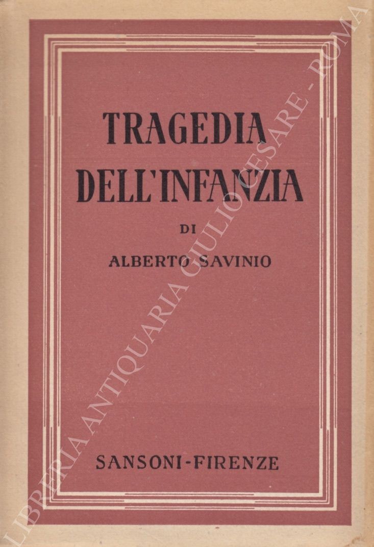 Tragedia dell'infanzia