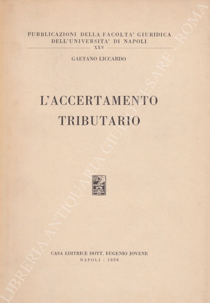 L'accertamento tributario