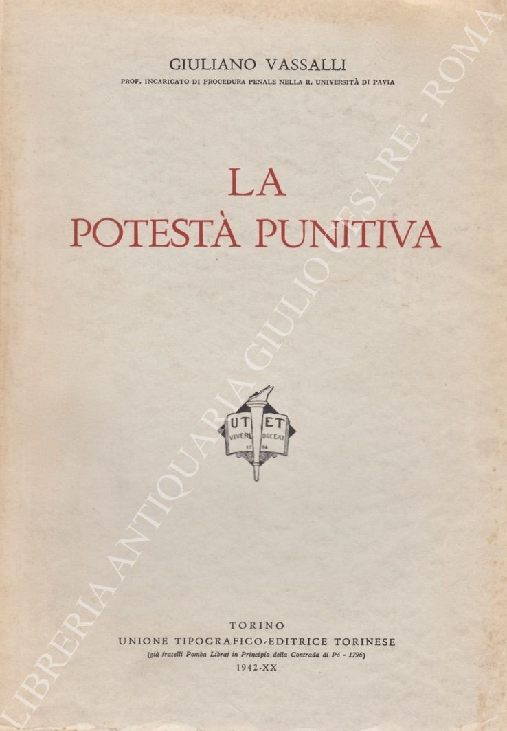 La potestà punitiva