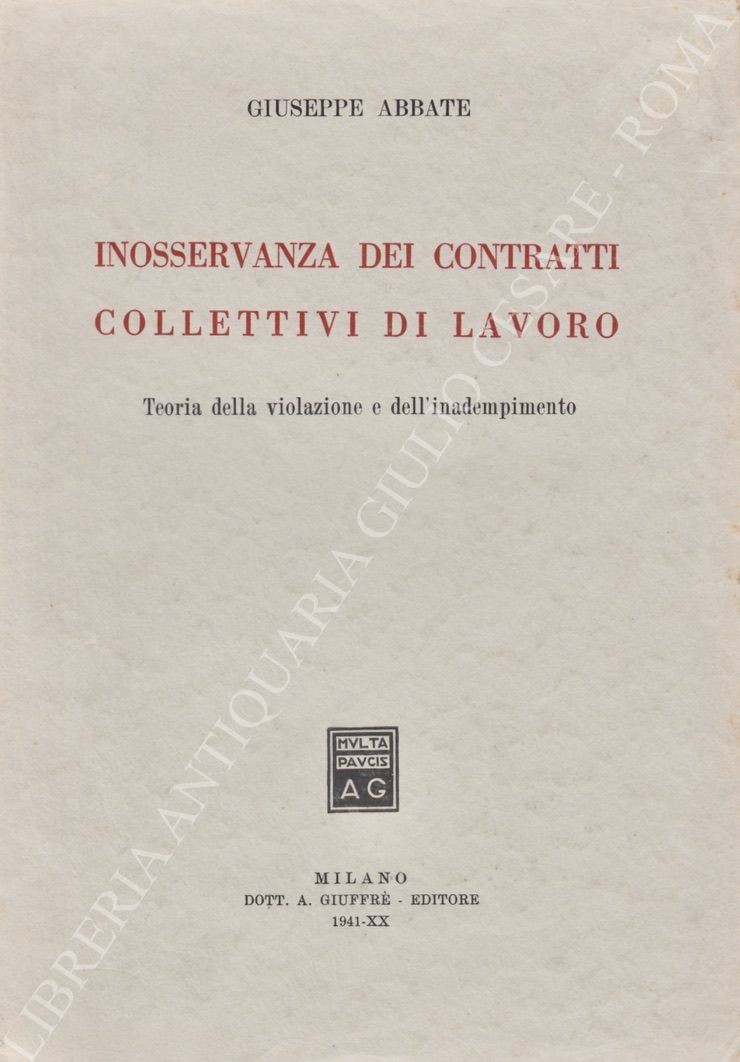 Inosservanza dei contratti collettivi di lavoro