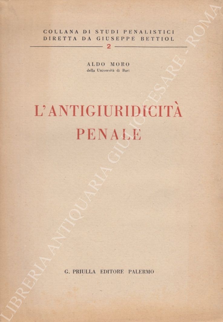 L'antigiuridicità penale