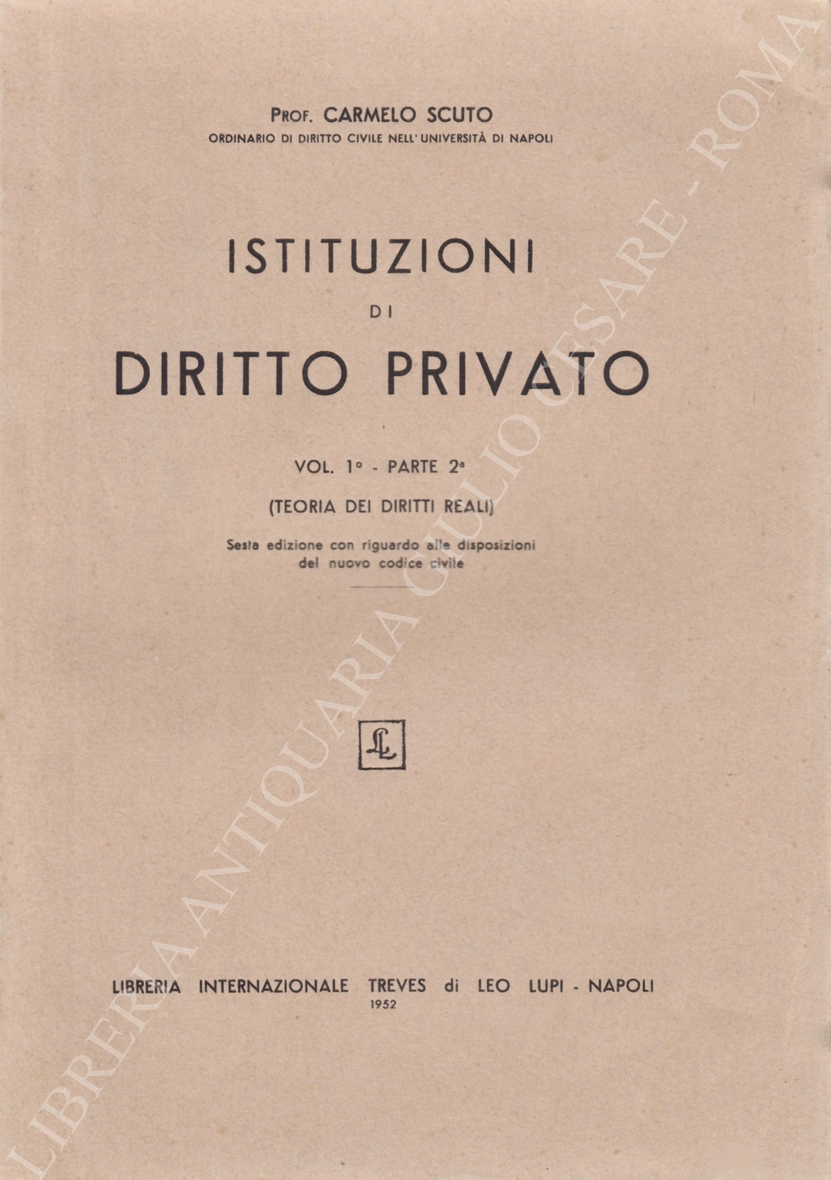 Istituzioni di diritto privato