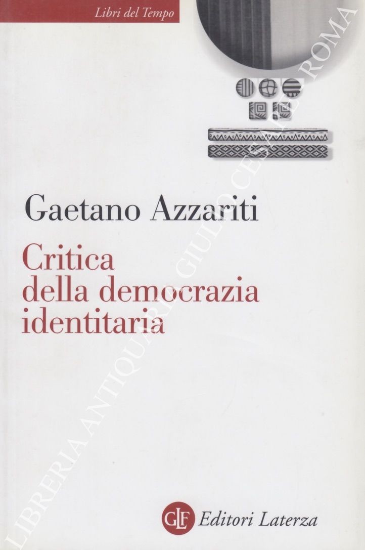 Critica della democrazia identitaria