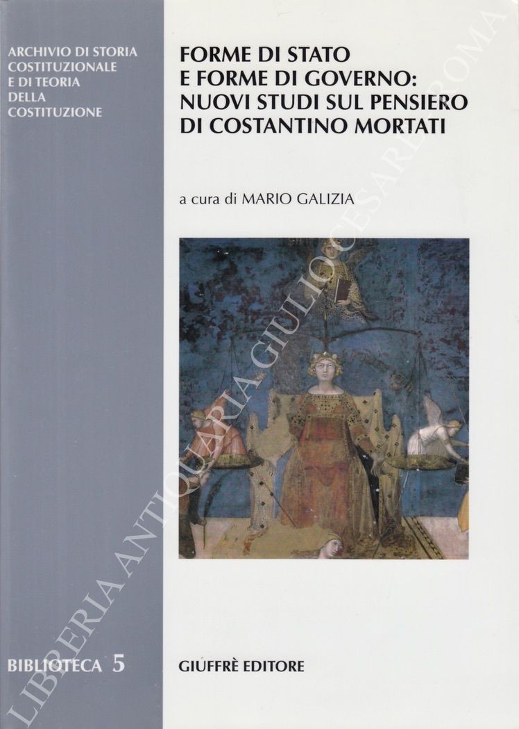 Forme di Stato e forme di governo: nuovi studi sul pensiero