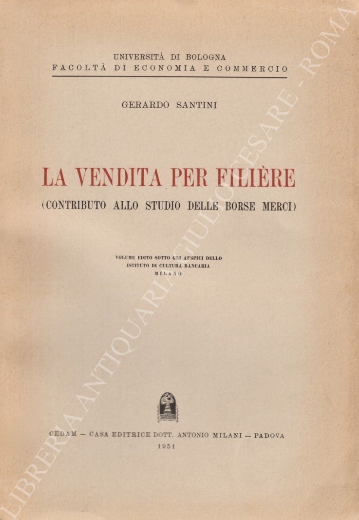 La vendita per filiere