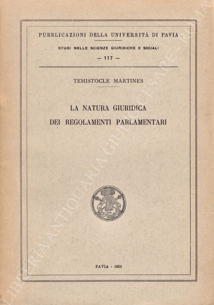 La natura giuridica dei regolamenti parlamentari