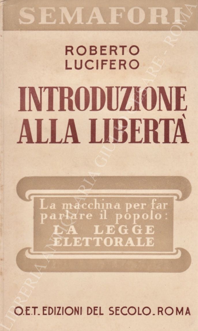 Introduzione alla libertà (la legge elettorale)