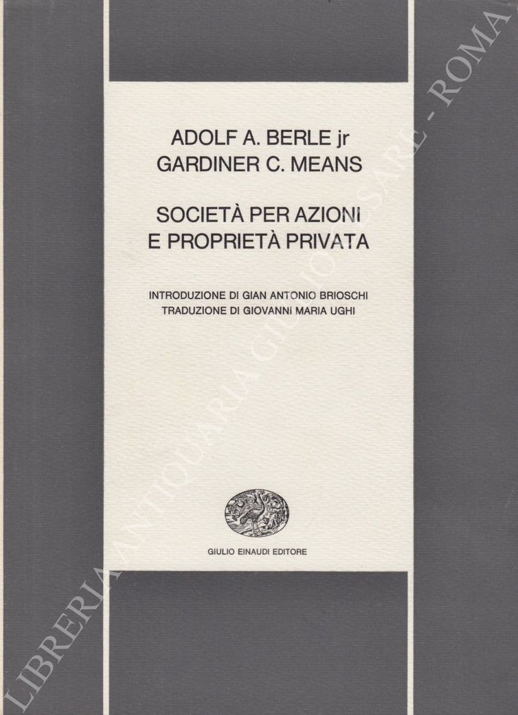 Società per azioni e proprietà privata