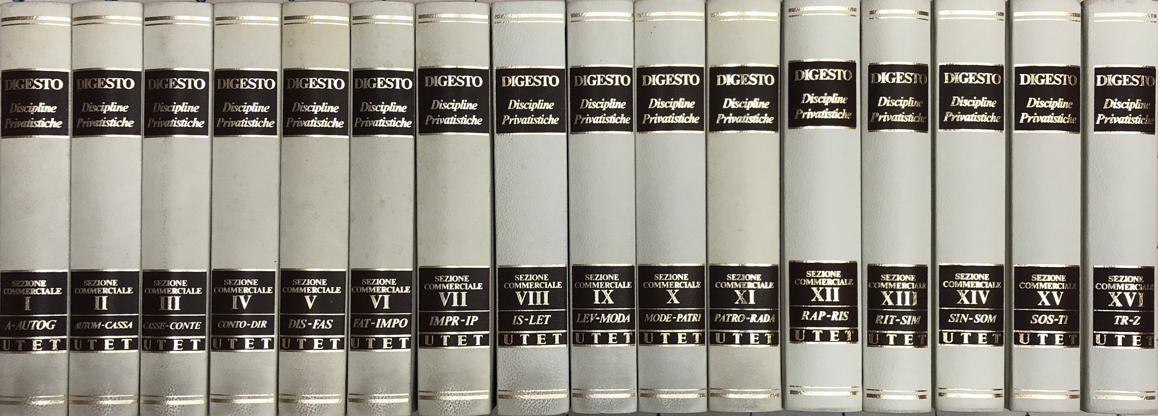 Digesto. Quarta edizione. Discipline privatistiche. Sezione commerciale