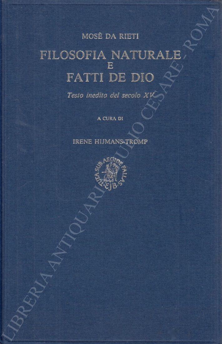 Filosofia naturale e fatti de dio