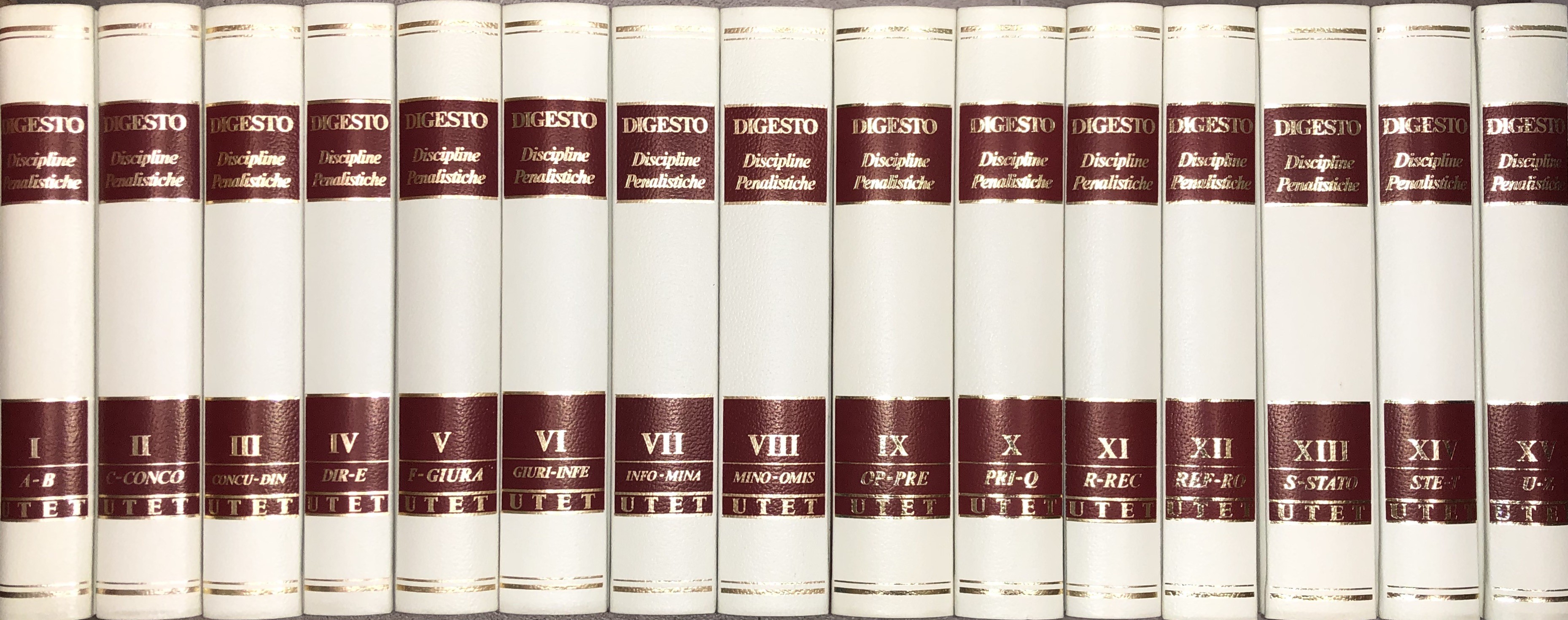 Digesto. Quarta edizione. Discipline penalistiche