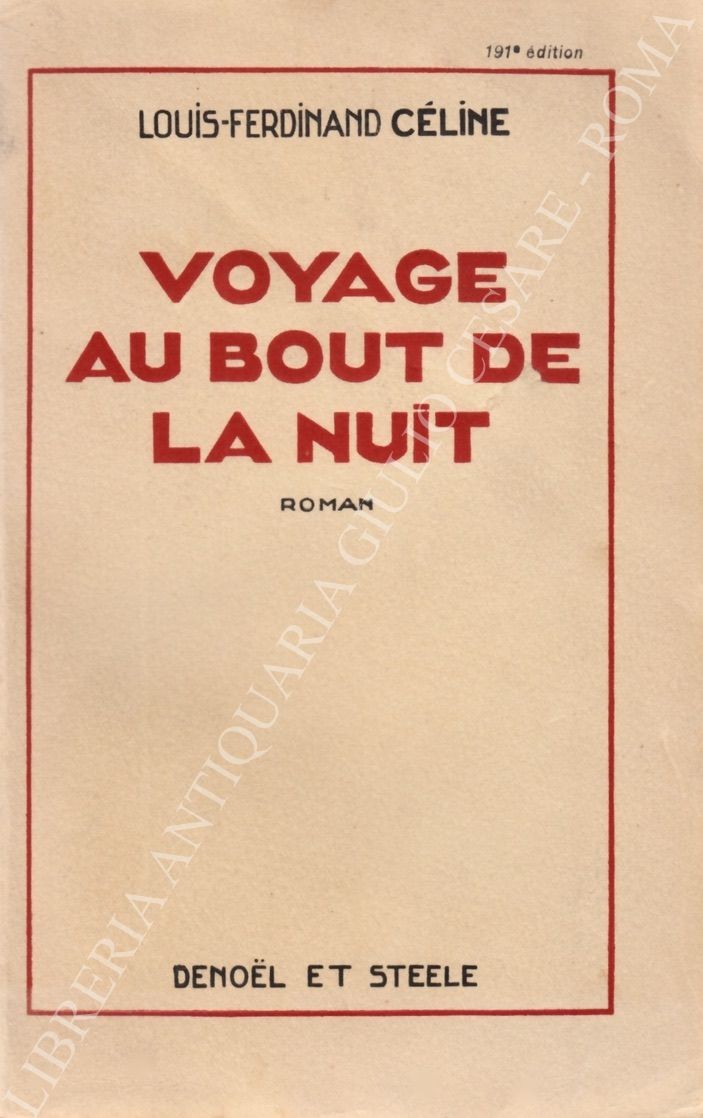 Voyage au bout de la nuit roman