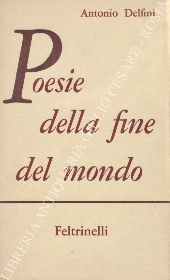 Poesie della fine del mondo