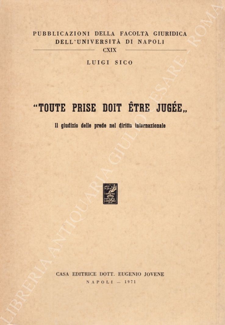 Toute prise doit etre jugee