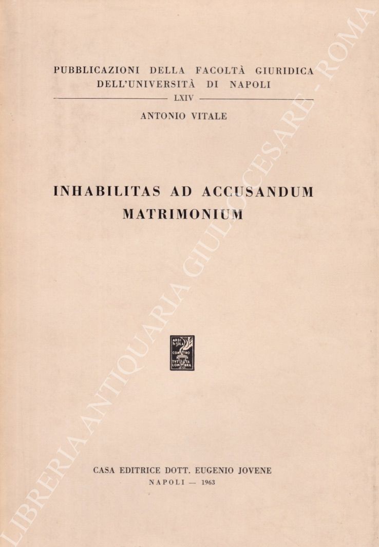 Inhabilitas ad accusandum matrimonium