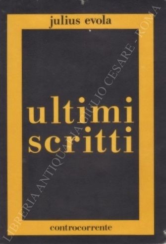 Ultimi scritti
